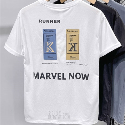 市场上装-T恤-休闲T恤【实拍】