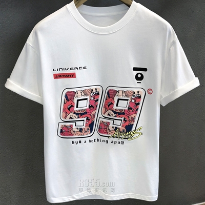 市场上装-T恤-休闲T恤【实拍】