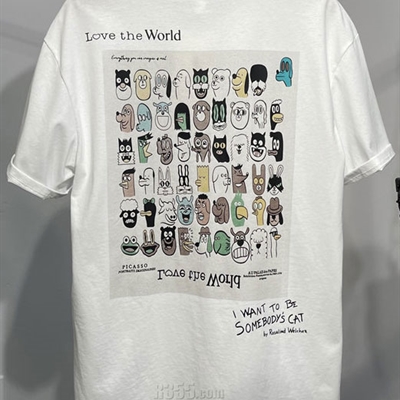 市场上装-T恤-休闲T恤【实拍】