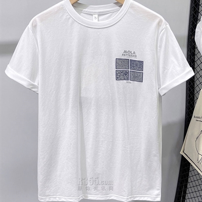 市场上装-T恤-休闲T恤【实拍】