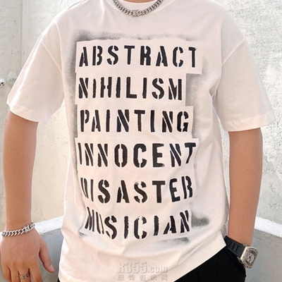 市场上装-T恤-微潮T恤