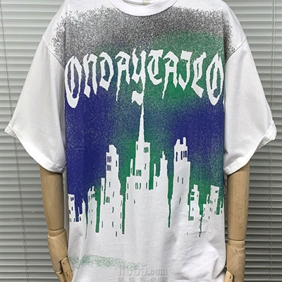 市场上装-T恤-微潮T恤