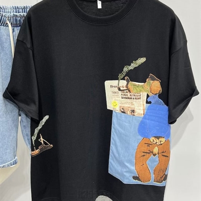 市场上装-T恤-微潮T恤【实拍】