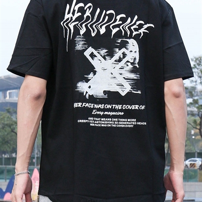 市场上装-T恤-微潮T恤