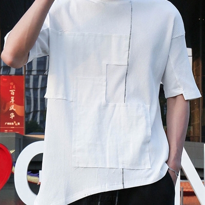 市场上装-T恤-微潮T恤