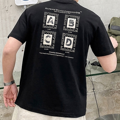 市场上装-T恤-休闲T恤