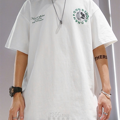 市场上装-T恤-微潮T恤