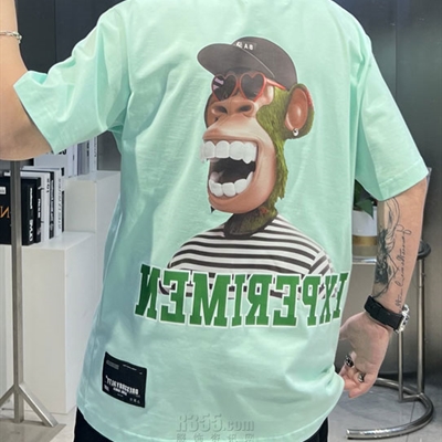 市场上装-T恤-微潮T恤