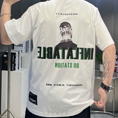 市场上装-T恤-微潮T恤