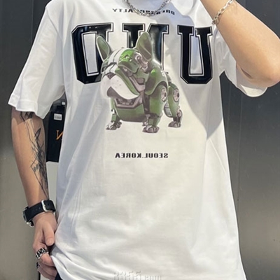 市场上装-T恤-微潮T恤