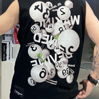 市场上装-T恤-微潮T恤