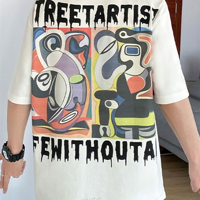 市场上装-T恤-微潮T恤