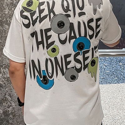 市场上装-T恤-微潮T恤