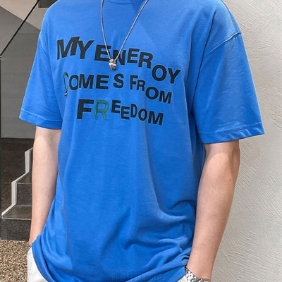 市场上装-T恤-微潮T恤