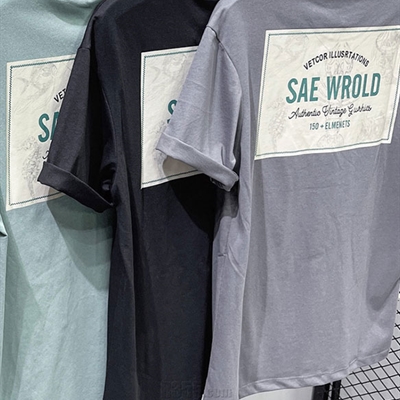 市场上装-T恤-休闲T恤【实拍】