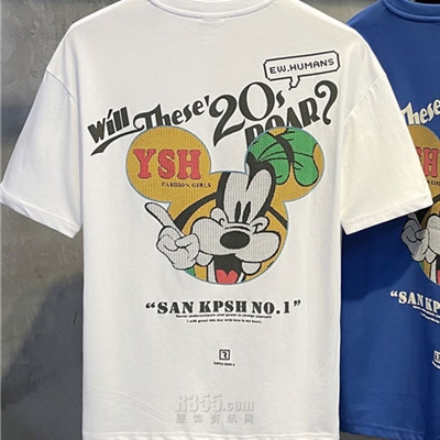 市场上装-T恤-休闲T恤【实拍】