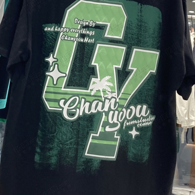 市场上装-T恤-微潮T恤【实拍】