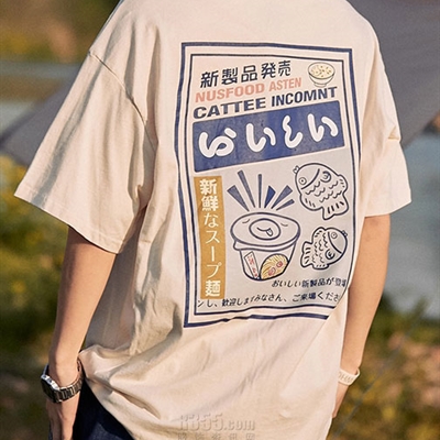 市场上装-T恤-休闲T恤