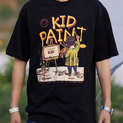 市场上装-T恤-休闲T恤