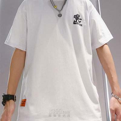 市场上装-T恤-微潮T恤