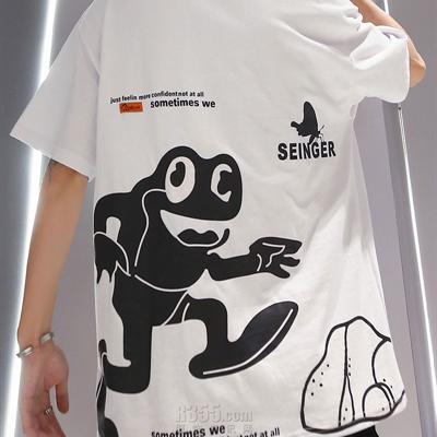 市场上装-T恤-微潮T恤