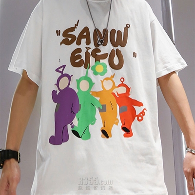 市场上装-T恤-微潮T恤