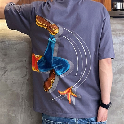 市场上装-T恤-微潮T恤