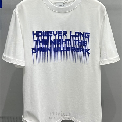 市场上装-T恤-休闲T恤【实拍】