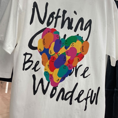 市场上装-T恤-微潮T恤【实拍】