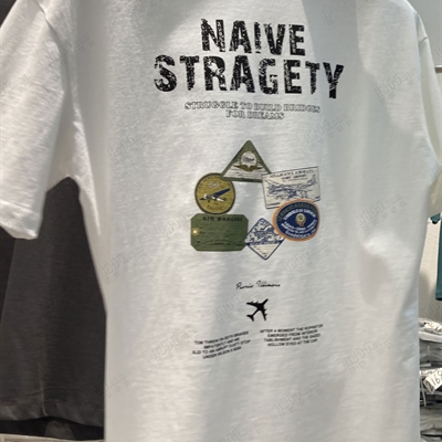 市场上装-T恤-休闲T恤【实拍】