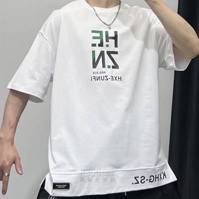 市场上装-T恤-微潮T恤