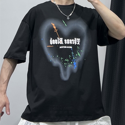 市场上装-T恤-微潮T恤