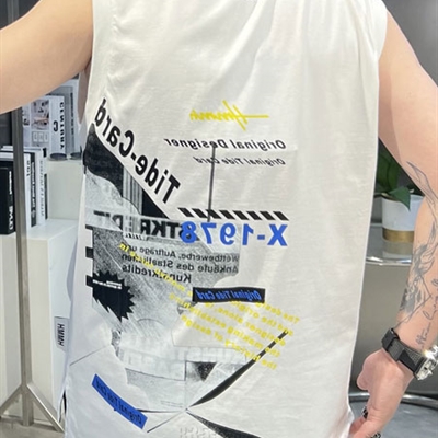 市场上装-T恤-微潮T恤