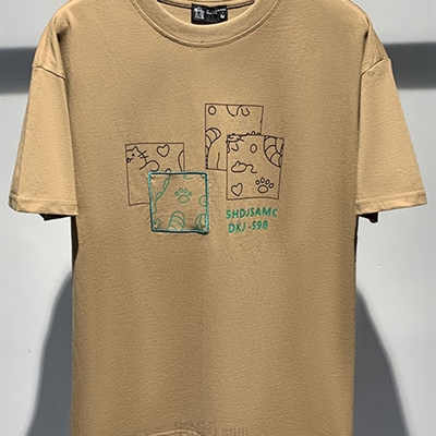 市场上装-T恤-休闲T恤【实拍】