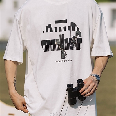 市场上装-T恤-休闲T恤