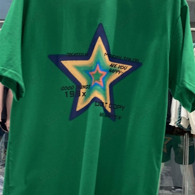 市场上装-T恤-休闲T恤【实拍】