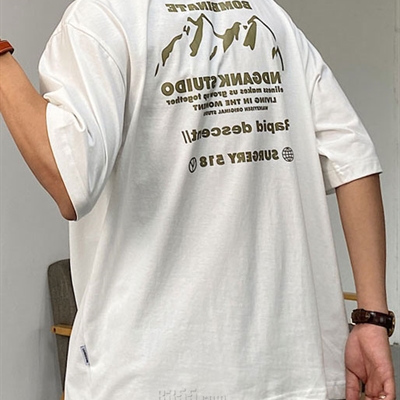 市场上装-T恤-休闲T恤