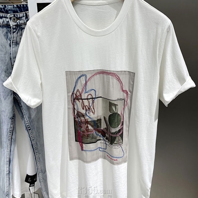 市场上装-T恤-休闲T恤【实拍】