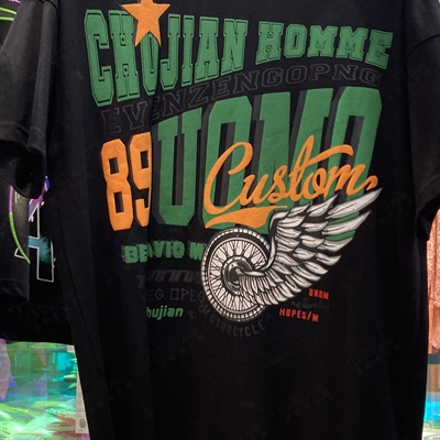 市场上装-T恤-微潮T恤【实拍】