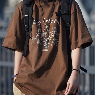 市场上装-T恤-休闲T恤