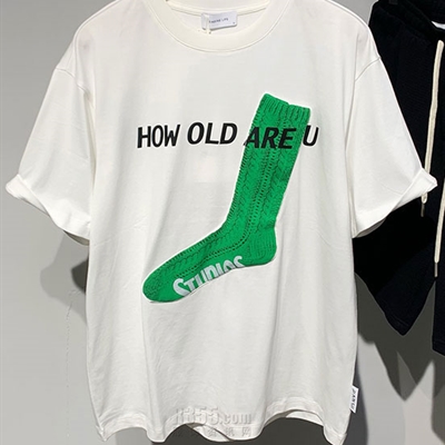 市场上装-T恤-休闲T恤【实拍】