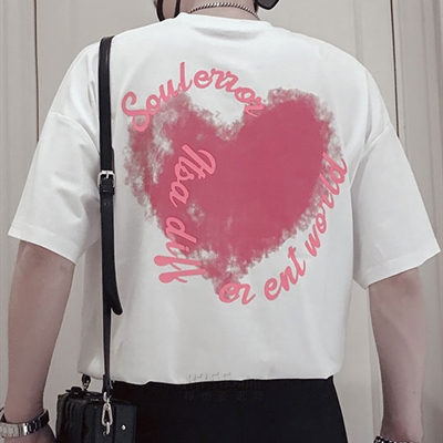 市场上装-T恤-微潮T恤