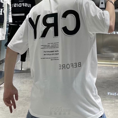 市场上装-T恤-微潮T恤