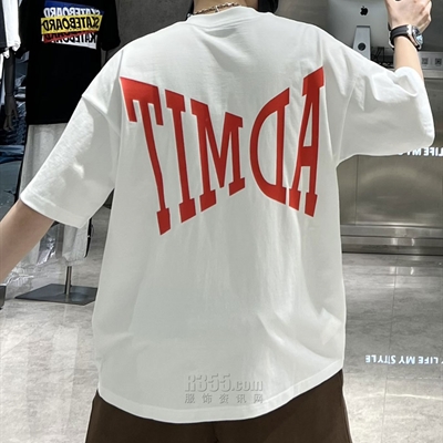 市场上装-T恤-微潮T恤