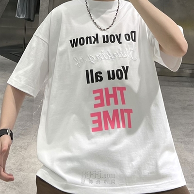 市场上装-T恤-微潮T恤