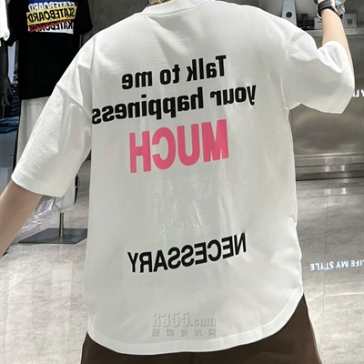 市场上装-T恤-微潮T恤