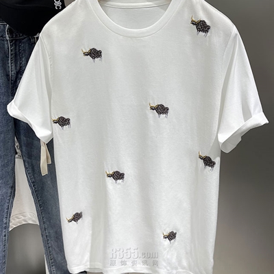 市场上装-T恤-休闲T恤【实拍】