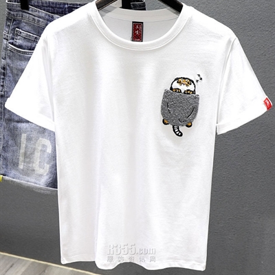 市场上装-T恤-休闲T恤【实拍】