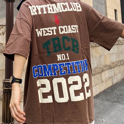 市场上装-T恤-微潮T恤