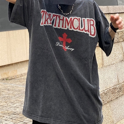 市场上装-T恤-微潮T恤